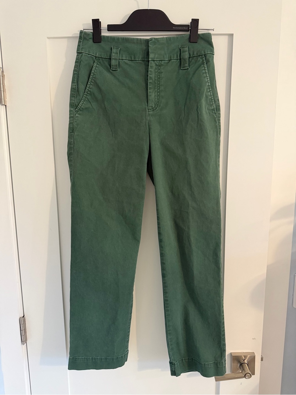 Loft Green Straight Pants Size 2